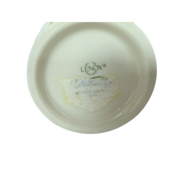 Lenox Holiday Williamsburg Boxwood & Pine Tea Candle Holder Tart Warmer HTF - Picture 4 of 4